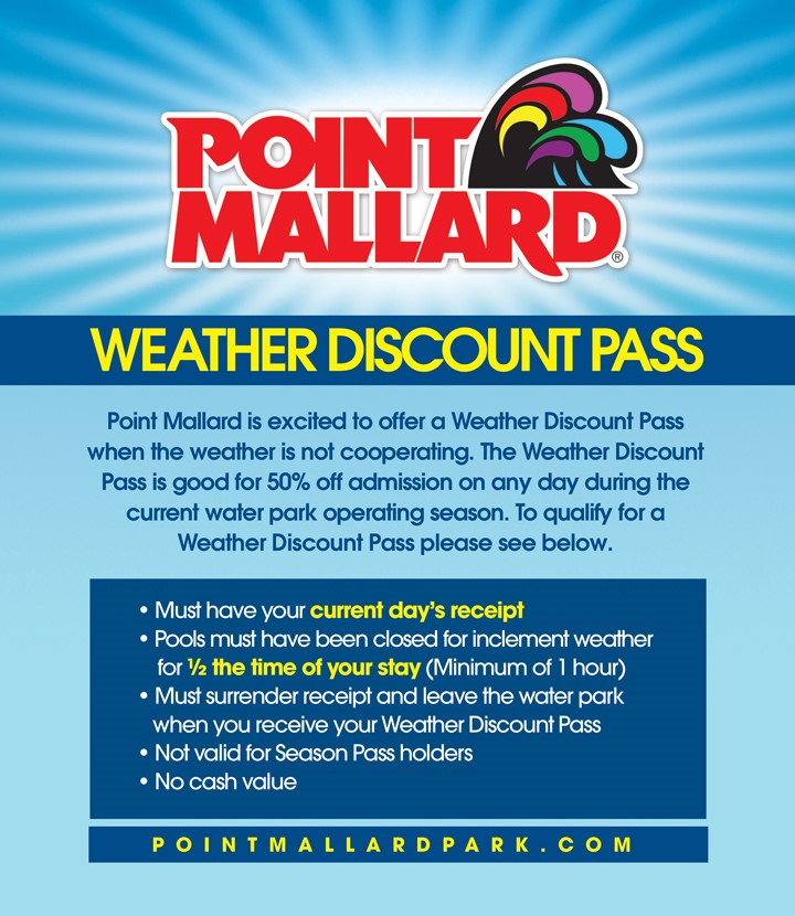 Weather discount pass website